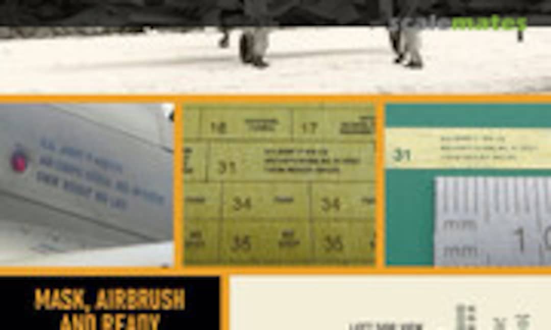 1:32 Vought F4U-1A Corsair stencilling and national insignia masks (1ManArmy 32DET005) 32DET005