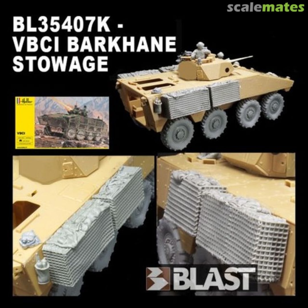 Boxart VBCI Barkhane stowage BL35407K Blast Models Boxart VBCI Barkhane stowage BL35407K Blast Models