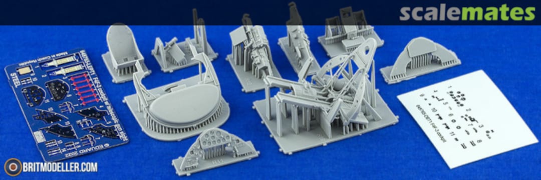 Boxart F4F-3 cockpit w/ telescopic gun sight Brassin PRINT 648765 Eduard Boxart F4F-3 cockpit w/ telescopic gun sight Brassin PRINT 648765 Eduard
