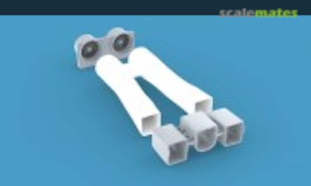 1:72 F-15 Intake Ducts / F110 "Fan Faces" for GWH F-15E Kit (IW Scale Models IW720031) IW720031