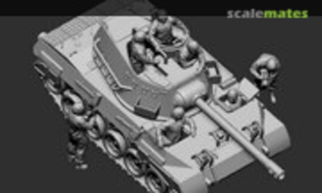 1:72 US Army Tank Crew for M18 Hellcat (Germania Figuren GF72-WW2-200) GF72-WW2-200