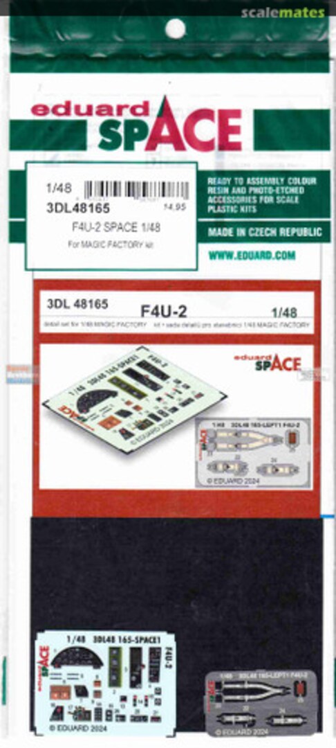 Boxart F4U-2 SPACE MAGIC FACTORY 3DL48165 Eduard Boxart F4U-2 SPACE MAGIC FACTORY 3DL48165 Eduard