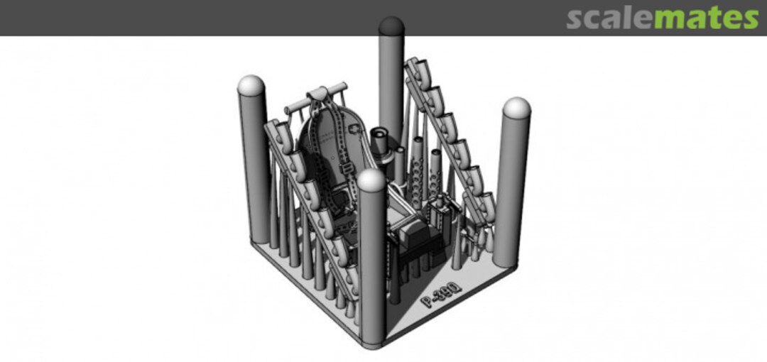 Boxart P-39Q Airacobra detail Set 3D-print 82012 Arma Hobby Boxart P-39Q Airacobra detail Set 3D-print 82012 Arma Hobby