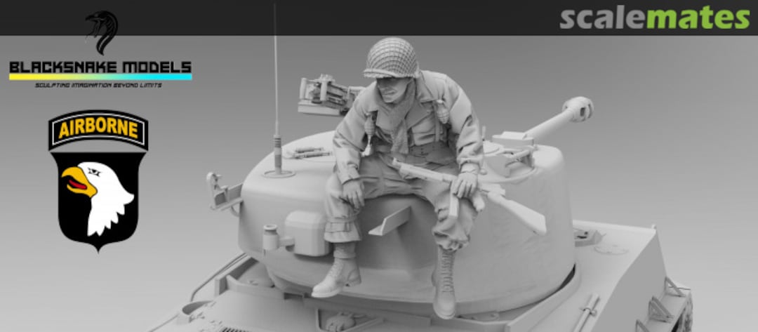 Boxart Soldat de la 101st Airborne à Bastogne ST-27 BlackSnake Model Boxart Soldat de la 101st Airborne à Bastogne ST-27 BlackSnake Model