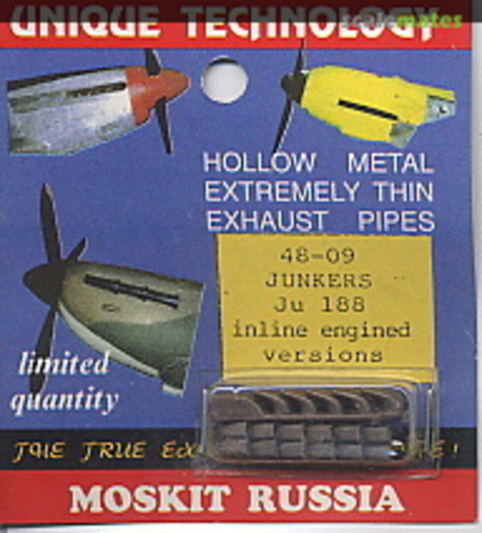 Boxart Ju 188 Exhaust Inline engines 48-09 Moskit Boxart Ju 188 Exhaust Inline engines 48-09 Moskit