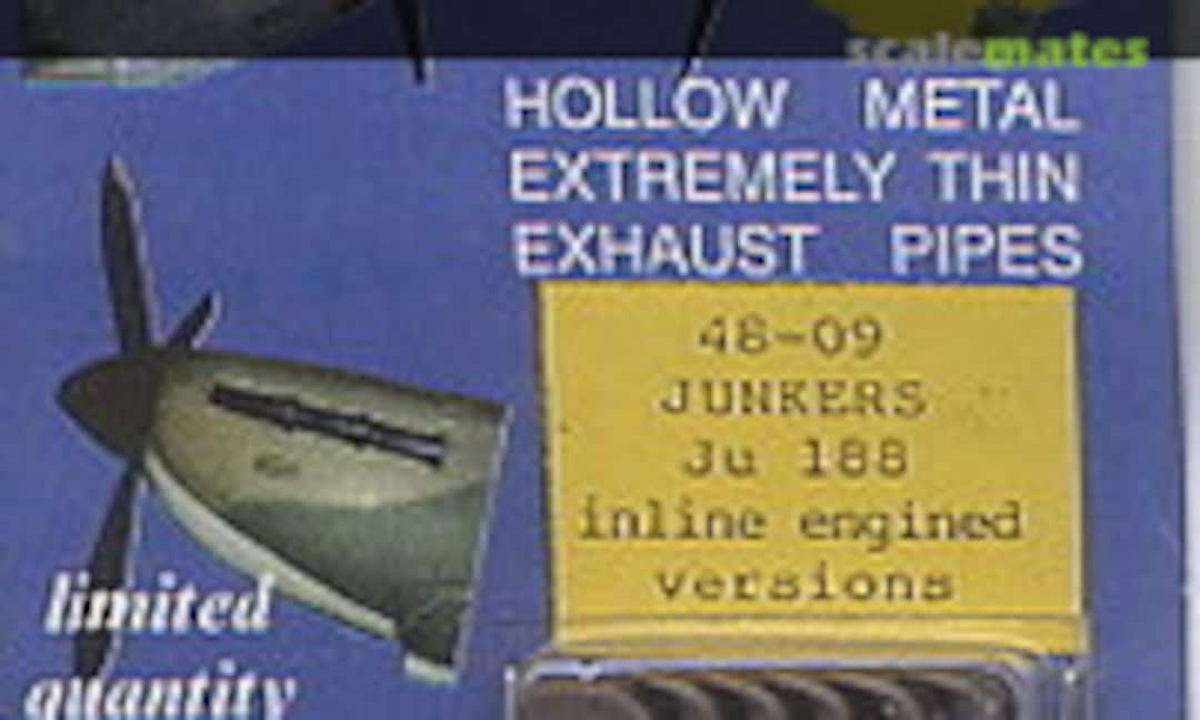 1:48 Ju 188 Exhaust Inline engines (Moskit 48-09) 48-09