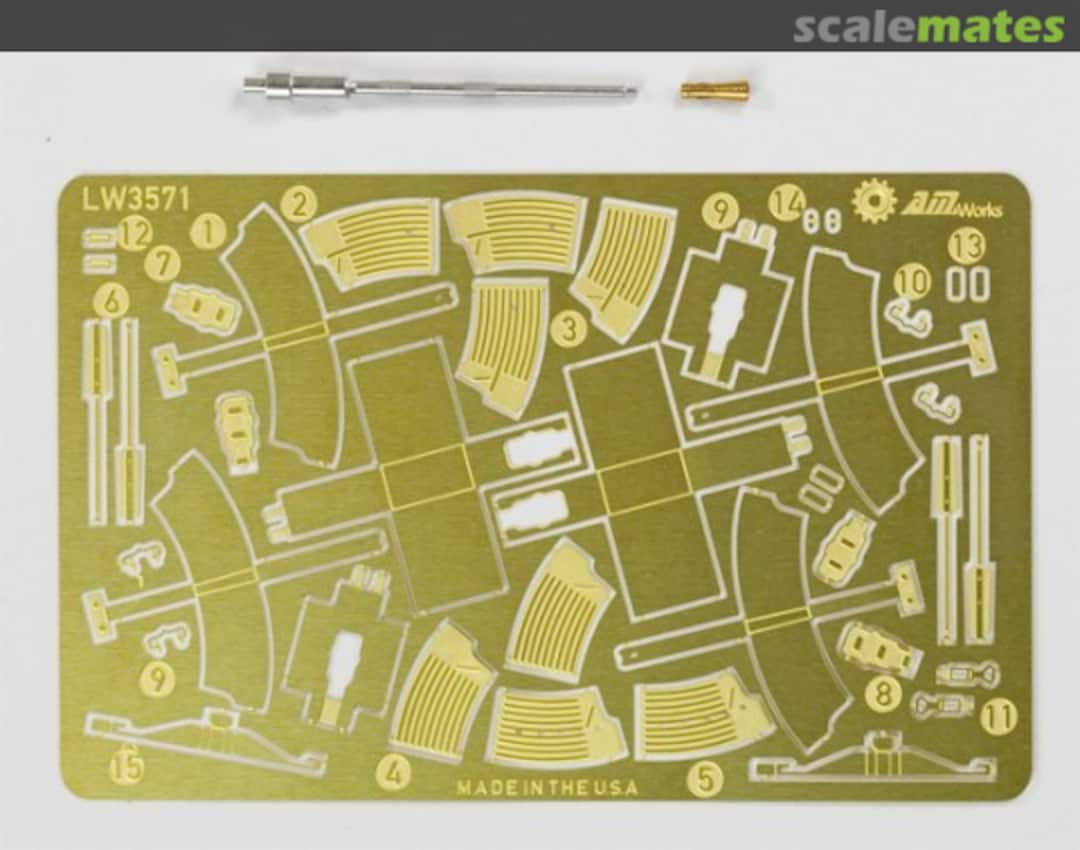 Boxart 2cm Flak 38 Barrel , Magazine and Ammo Box LW35022 Alliance Model Works Boxart 2cm Flak 38 Barrel , Magazine and Ammo Box LW35022 Alliance Model Works
