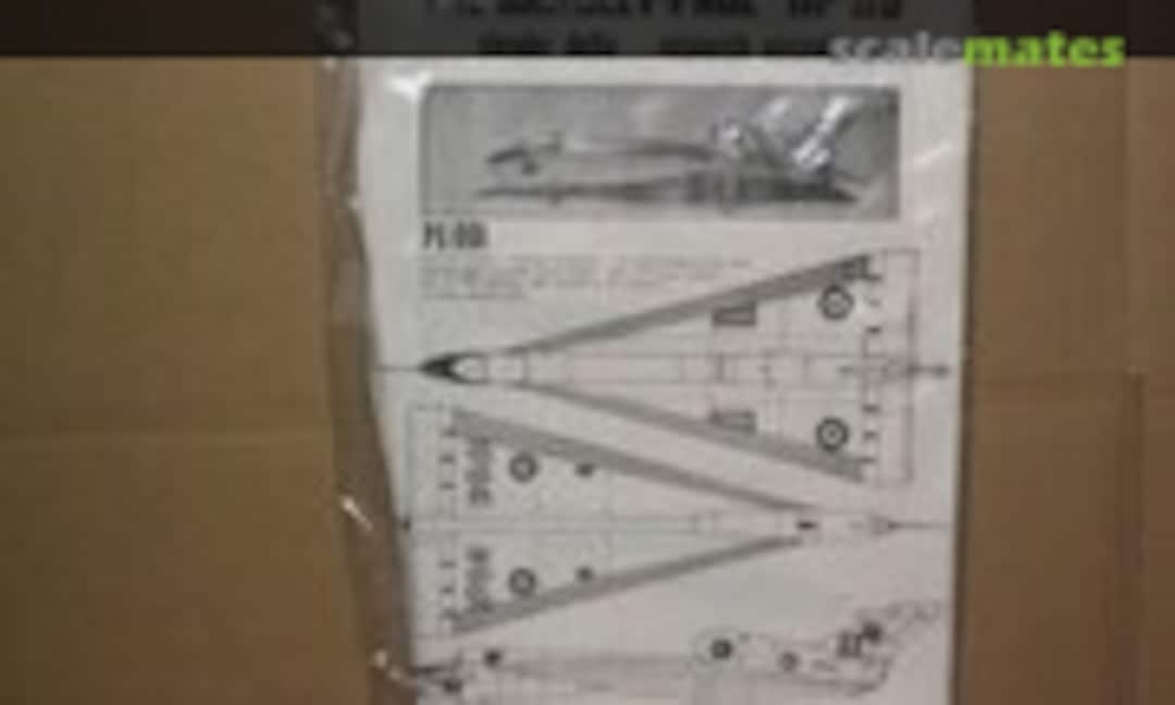 1:72 Handley-Page HP 115 (Maintrack Models PX-001) PX-001