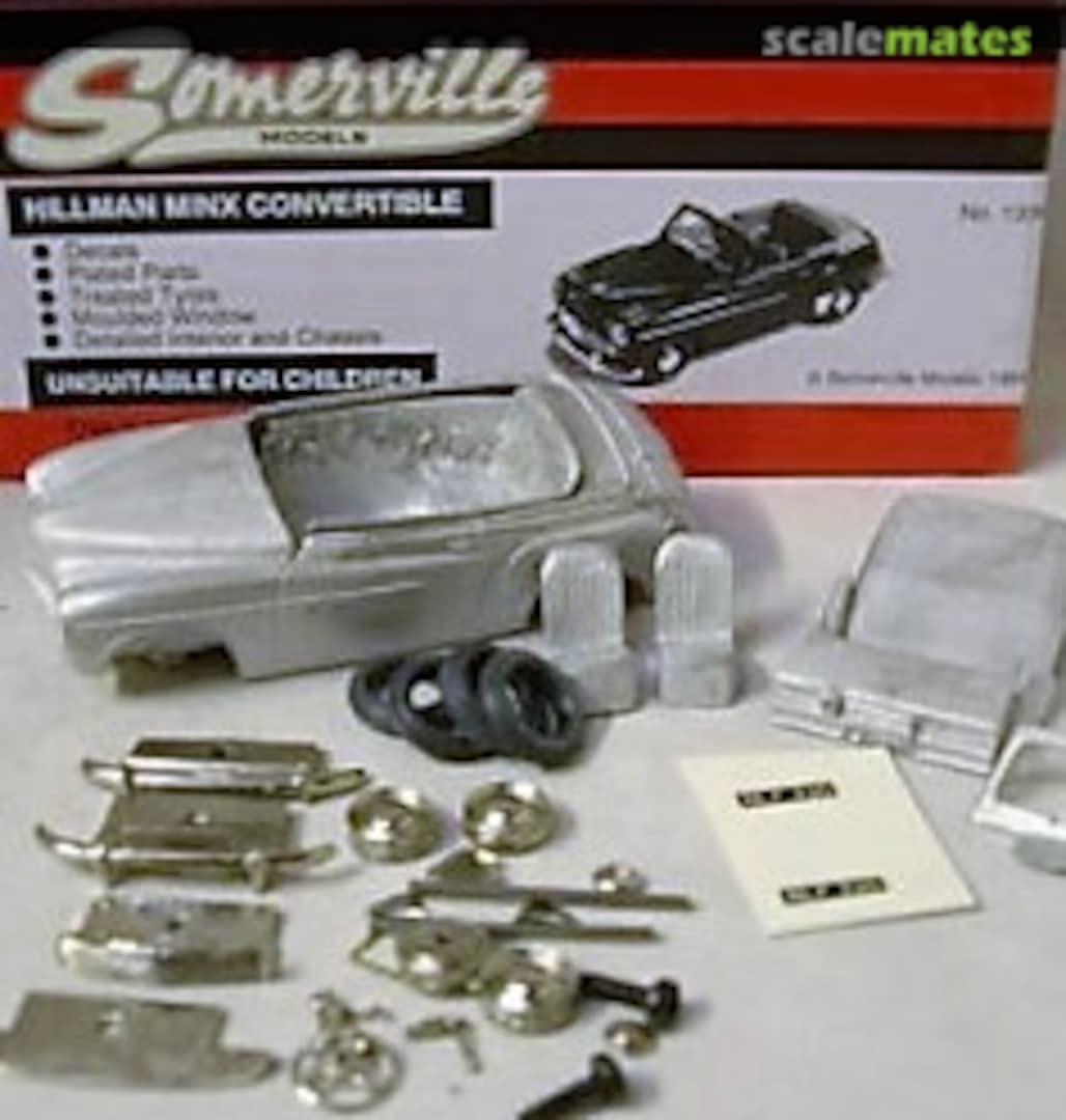 Boxart Hillman Minx Convertible 133 Somerville Models Boxart Hillman Minx Convertible 133 Somerville Models