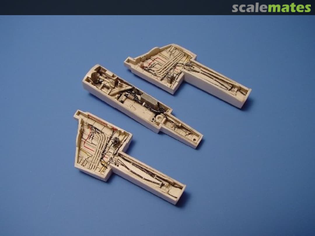 Boxart Douglas A-4E/F Skyhawk - Wheel bay set 4112 Aires Boxart Douglas A-4E/F Skyhawk - Wheel bay set 4112 Aires