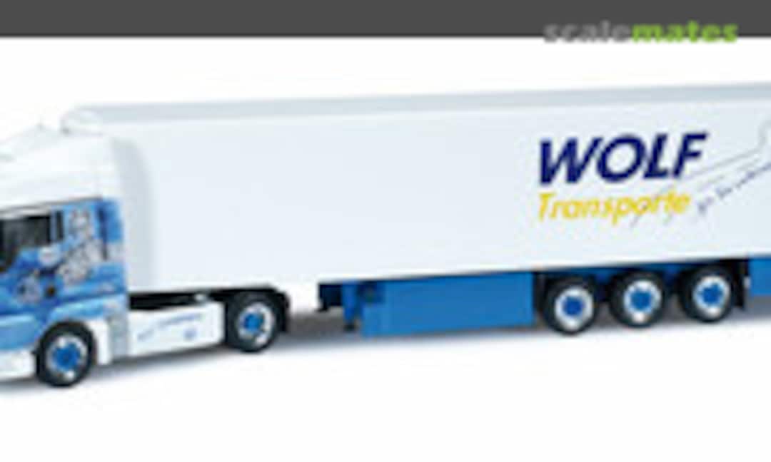 MAN TGX XLX Kühlkoffer-Sattelzug &quot;Wolf Transporte&quot; (Herpa 301770)
