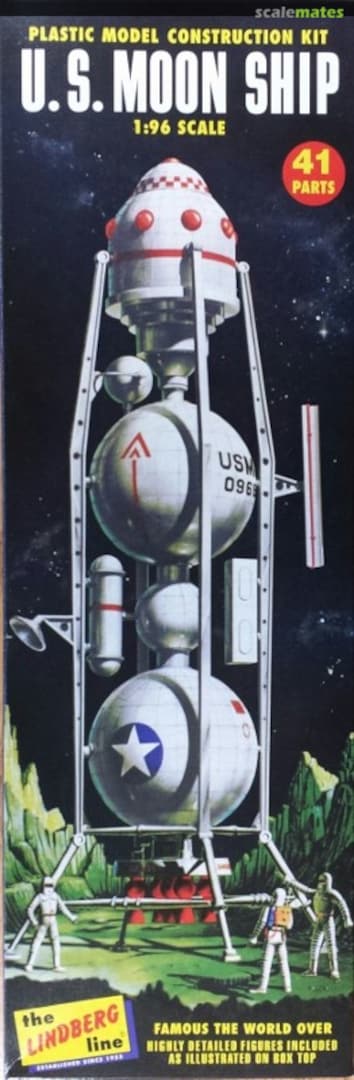 Boxart U.S. Moon Ship HL602-12 Lindberg Boxart U.S. Moon Ship HL602-12 Lindberg