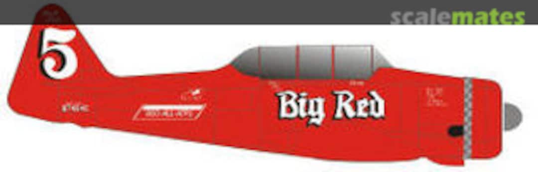 Boxart #5 Big Red #5 Big Red Red Pegasus Decals Boxart #5 Big Red #5 Big Red Red Pegasus Decals