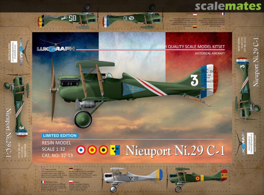 Boxart Nieuport Ni.29C-1 32-013 Lukgraph Boxart Nieuport Ni.29C-1 32-013 Lukgraph