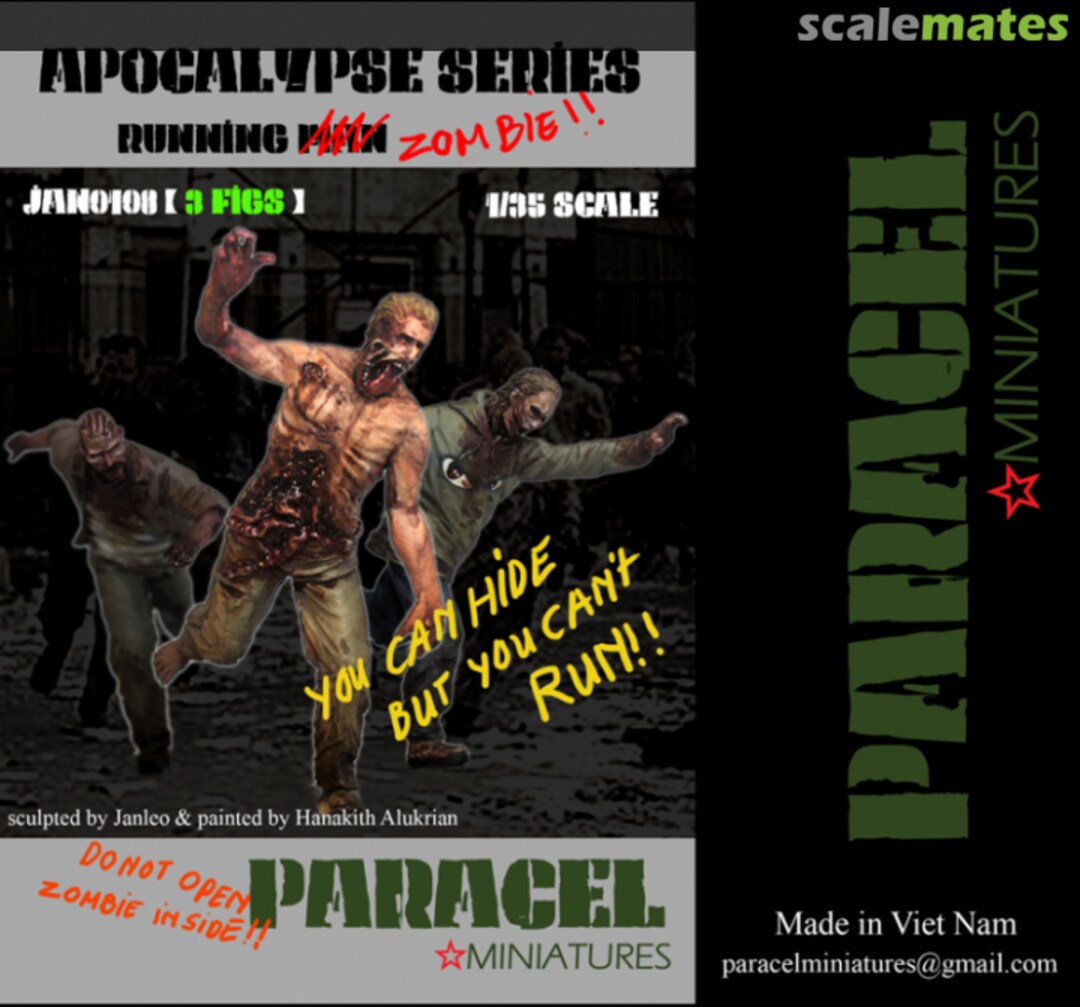 Boxart Run Run Run JAN0108 Paracel Miniatures Boxart Run Run Run JAN0108 Paracel Miniatures