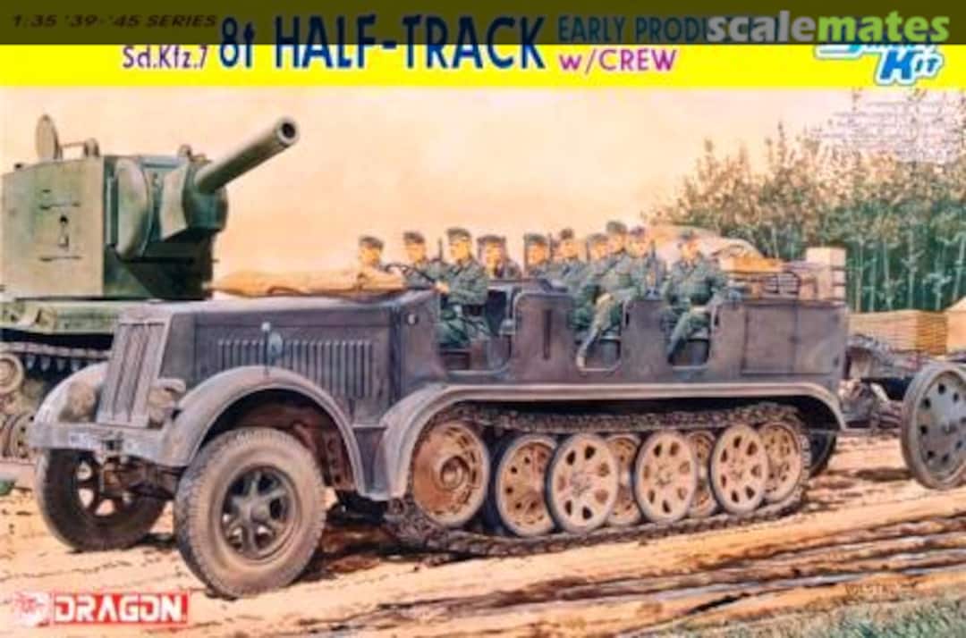 Boxart Sd.Kfz. 7 8t Half-Track Early Production 6545 Dragon Boxart Sd.Kfz. 7 8t Half-Track Early Production 6545 Dragon
