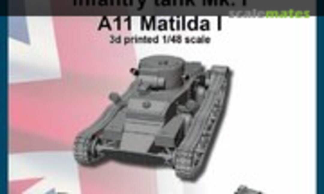 1:48 Infantry Tank Mk.1, A11 Matilda I (FC Model Trend 48484) 48484