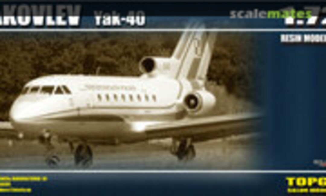 1:72 Yakovlev Yak-40 (Top Gun Model )