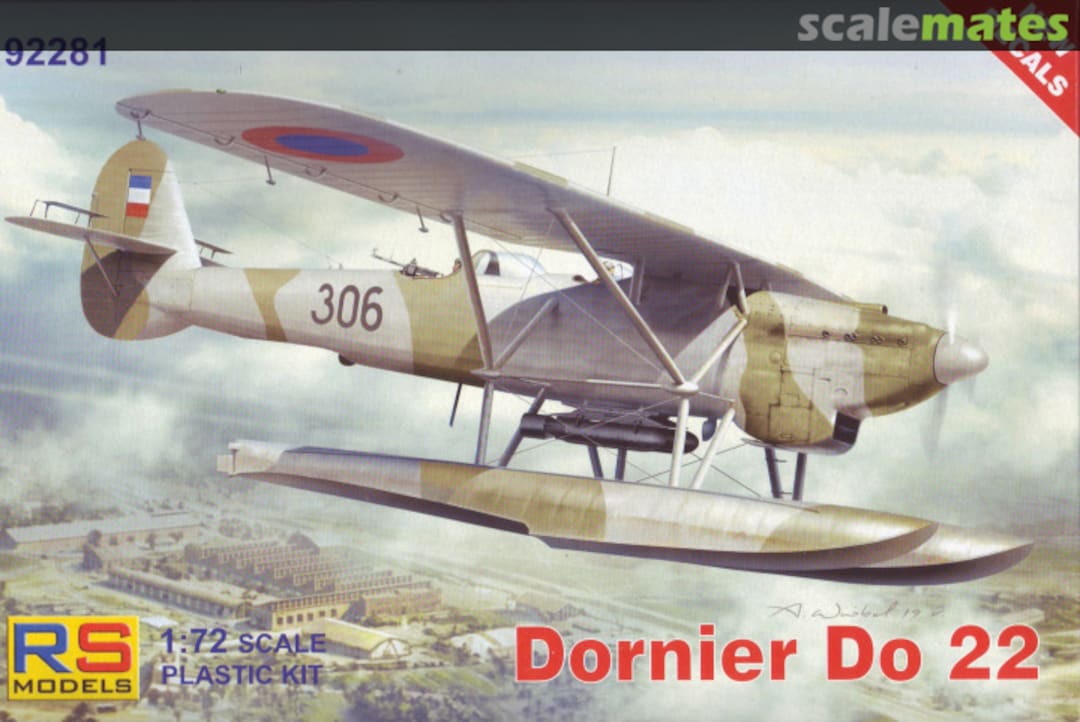 Boxart Dornier Do 22 92281 RS Models Boxart Dornier Do 22 92281 RS Models