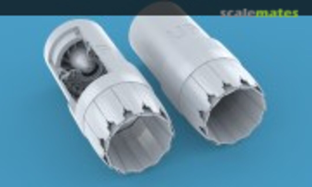 1:72 F-15 F110 Jet Engine Nozzle Open (IW Scale Models IW720032) IW720032