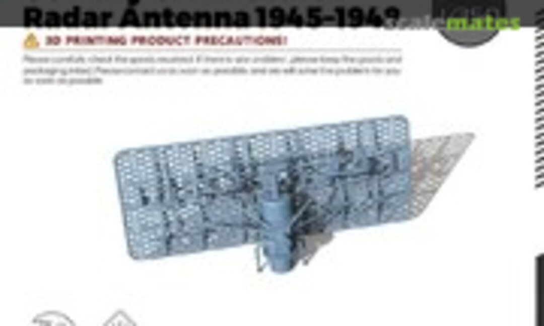 1:350 US Navy Sr Air Search Radar Antenna 1945-1948 (Yao's Studio/ 老姚手工坊 LY350238) LY350238