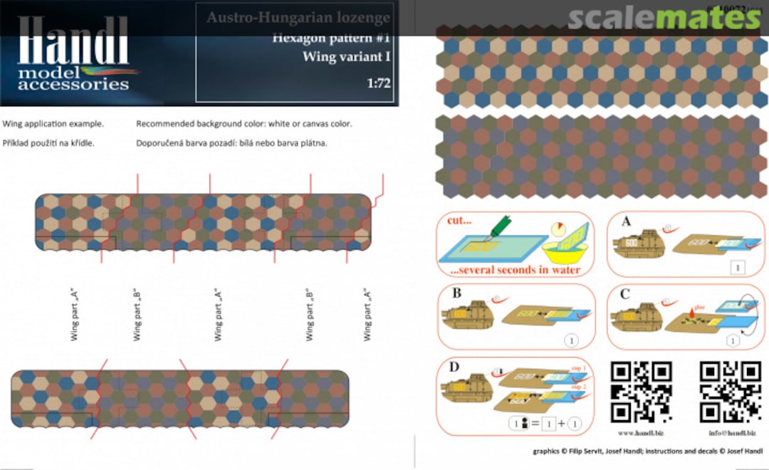Boxart Hexagon pattern #1 010072 Handl Boxart Hexagon pattern #1 010072 Handl