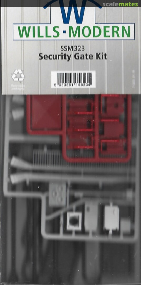 Boxart Security Gate Kit SSM 323 WILLS Boxart Security Gate Kit SSM 323 WILLS