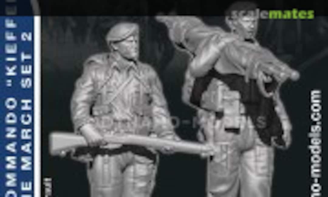 1:72 French Commando "Kieffer" - Normandy 1944 - marching - set 2 (Dynamo Models 72043) 72043