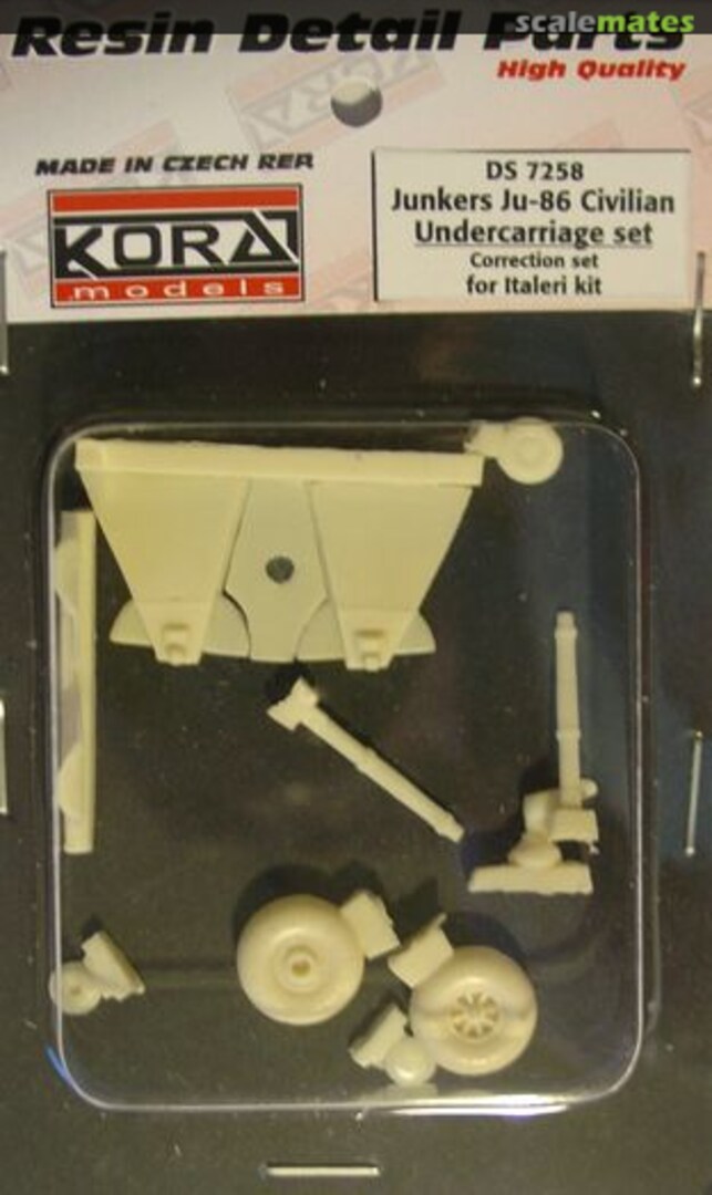 Boxart Ju 86 Civilian Undercarriage set DS7258 Kora Models