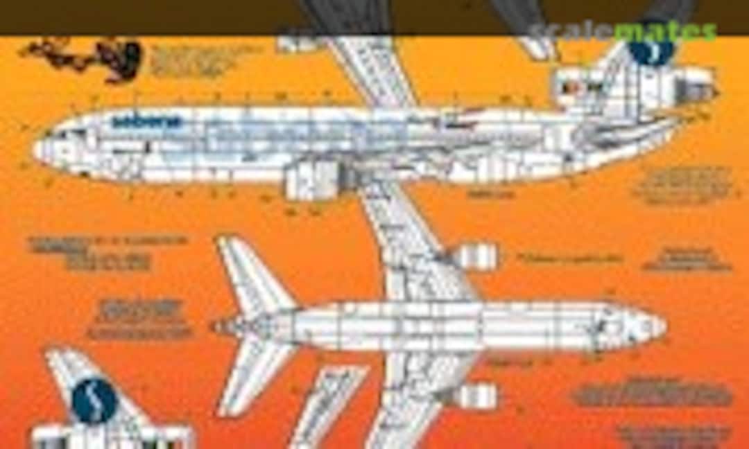 1:144 Sabena scheme 1990 DC-10 / MD-11 (Skyline Decals SKY144-26) SKY144-26