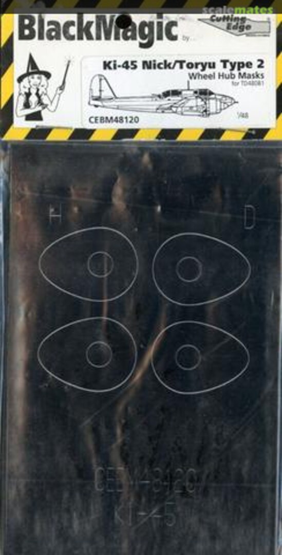 Boxart Ki-45 Nick/Toryu Type 2 Wheel Hub Masks CEBM48120 Cutting Edge Modelworks Boxart Ki-45 Nick/Toryu Type 2 Wheel Hub Masks CEBM48120 Cutting Edge Modelworks