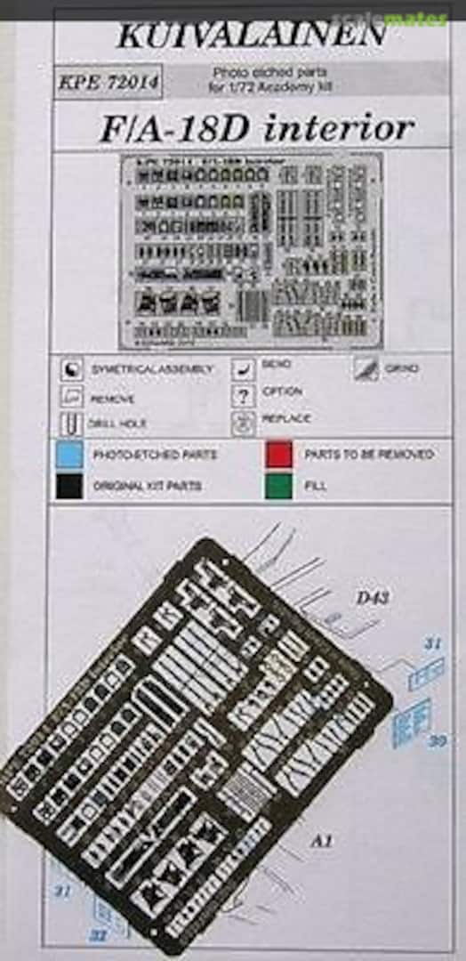 Boxart F/A-18D Interior KPE 72014 Kuivalainen Boxart F/A-18D Interior KPE 72014 Kuivalainen