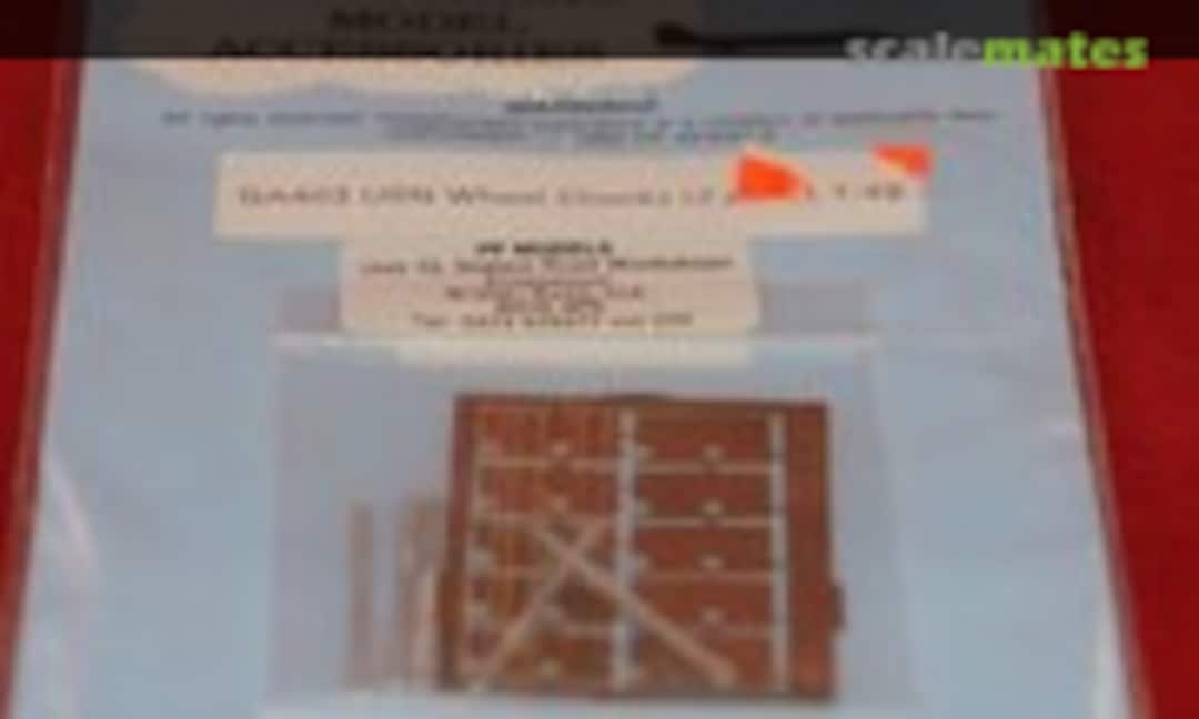 1:48 USN WHEEL CHOCKS (P.P. Aeroparts GA403) GA403