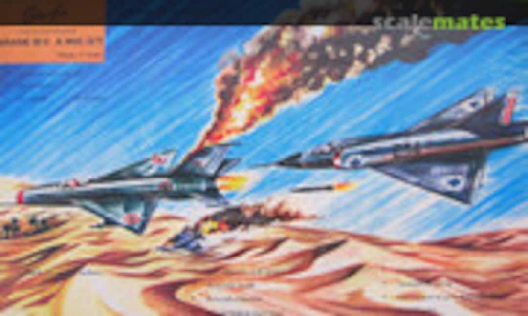1:100 Israeli Mirage IIIC &amp; Egyptian MIG 21 (Starfix 502)