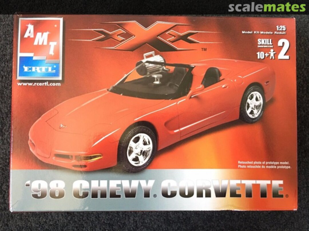 Boxart '98 Chevy Corvette 31969 AMT/ERTL Boxart '98 Chevy Corvette 31969 AMT/ERTL