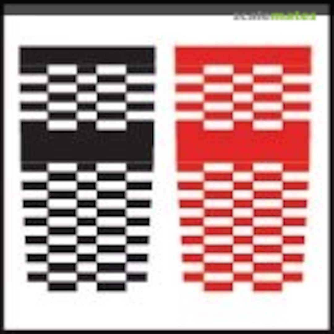 Boxart Shelby Mustang GT500 Upholstery Pattern Decal 1984 Scale Motorsport Boxart Shelby Mustang GT500 Upholstery Pattern Decal 1984 Scale Motorsport