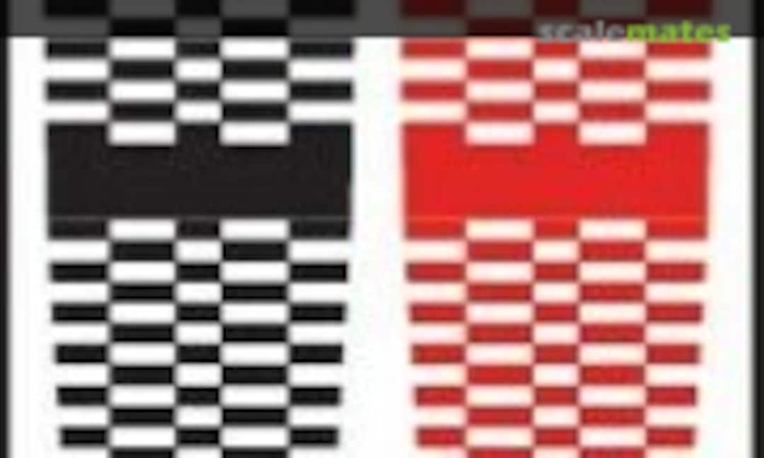 1:25 Shelby Mustang GT500 Upholstery Pattern Decal (Scale Motorsport 1984) 1984