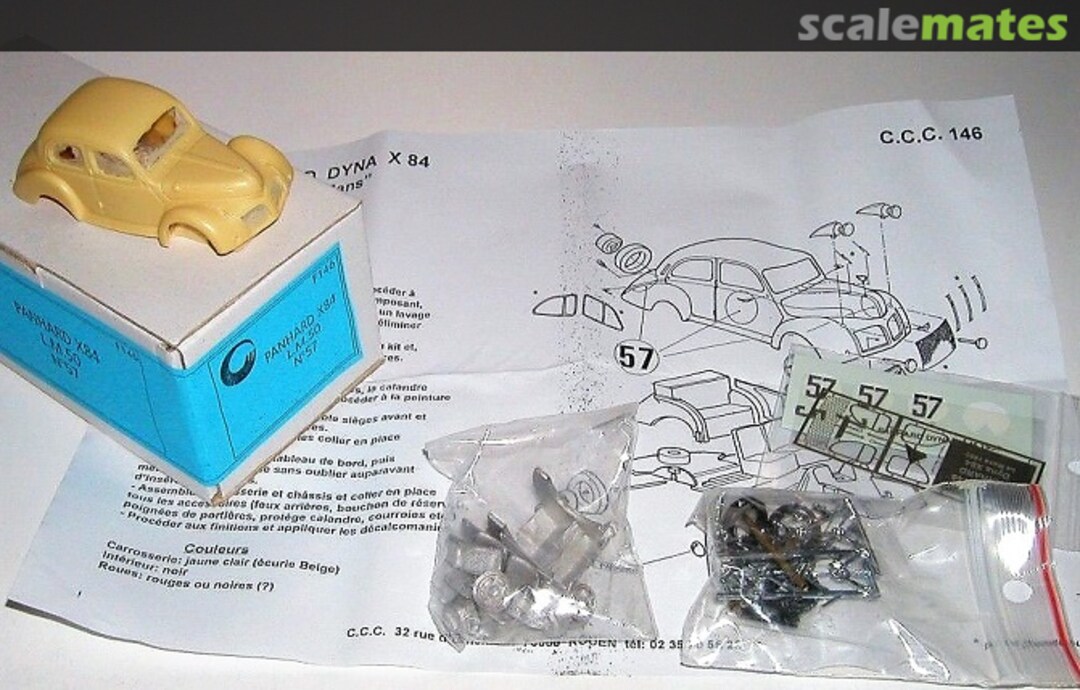 Boxart Panhard Dyna X84 CCC146 CCC Boxart Panhard Dyna X84 CCC146 CCC