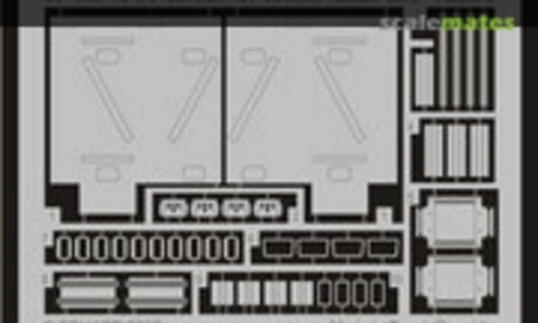 1:35 M-1A M7 120mm Ammo. Box (Eduard TP095) TP095
