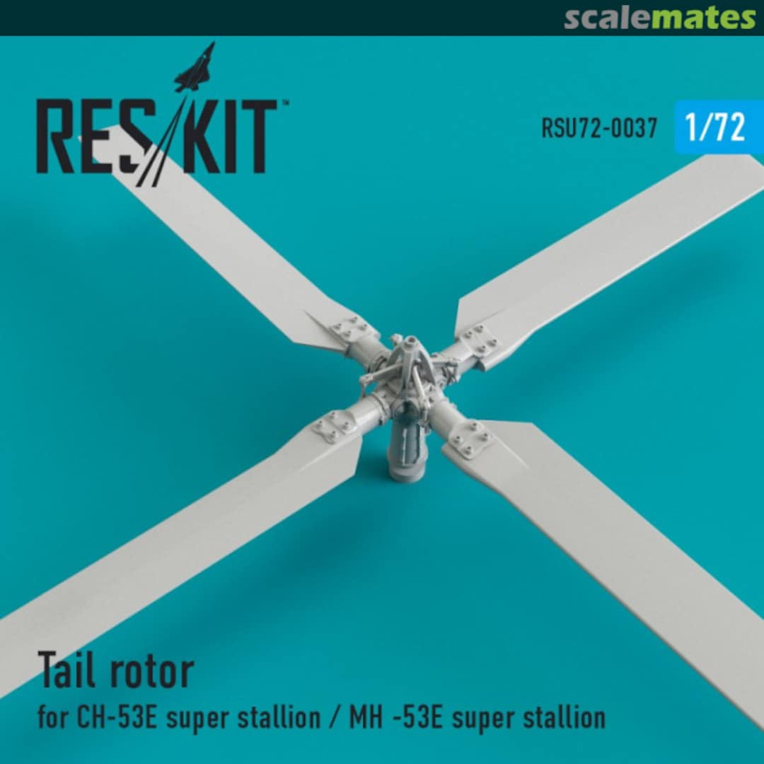 Boxart Tail rotor for СH-53E Super Stallion/MH-53E Sea Dragon RSU72-0037 ResKit Boxart Tail rotor for СH-53E Super Stallion/MH-53E Sea Dragon RSU72-0037 ResKit