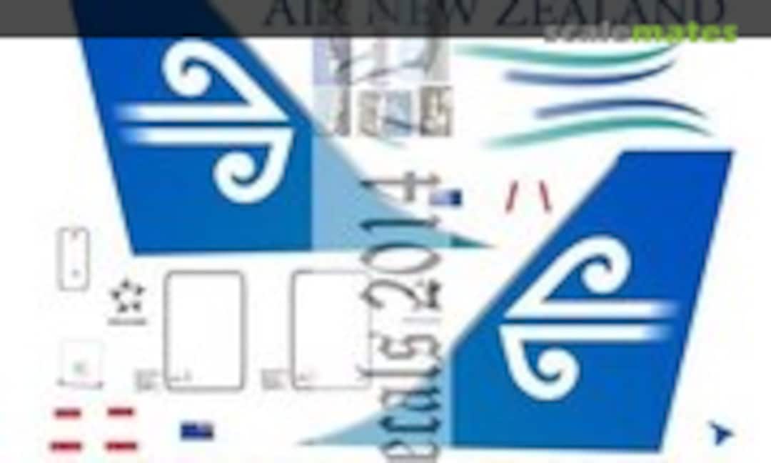 1:144 Air NZ A320 Pacific Wave 2000s scheme (Oldmodels Decals OMD0080) OMD0080