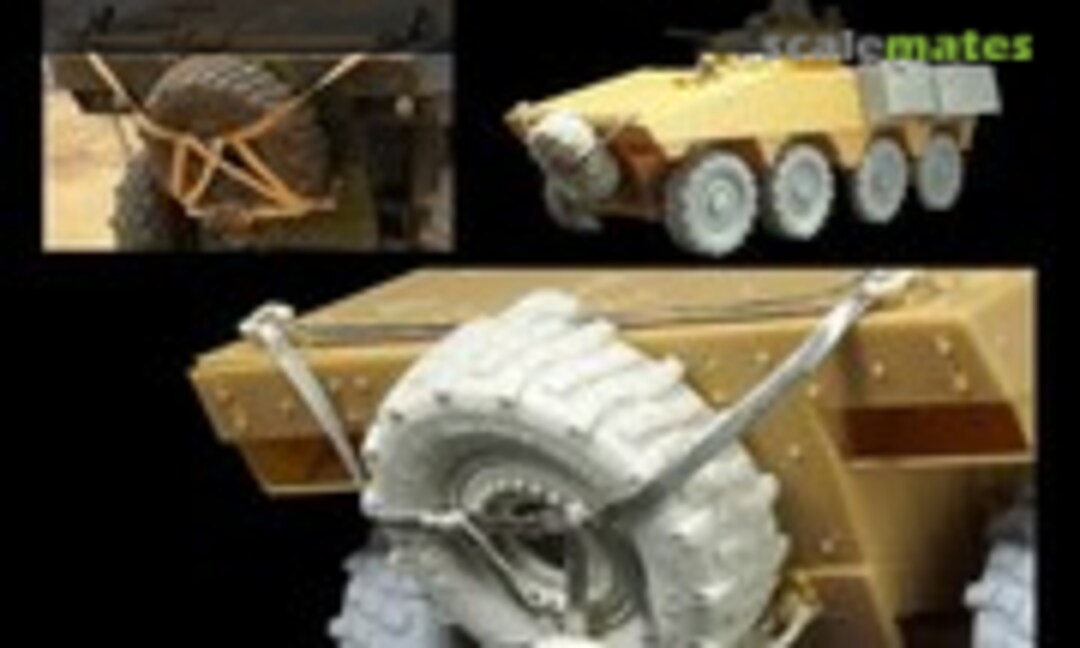 1:35 VBCI Spare Wheel w/Straps (Blast Models BL35401K) BL35401K