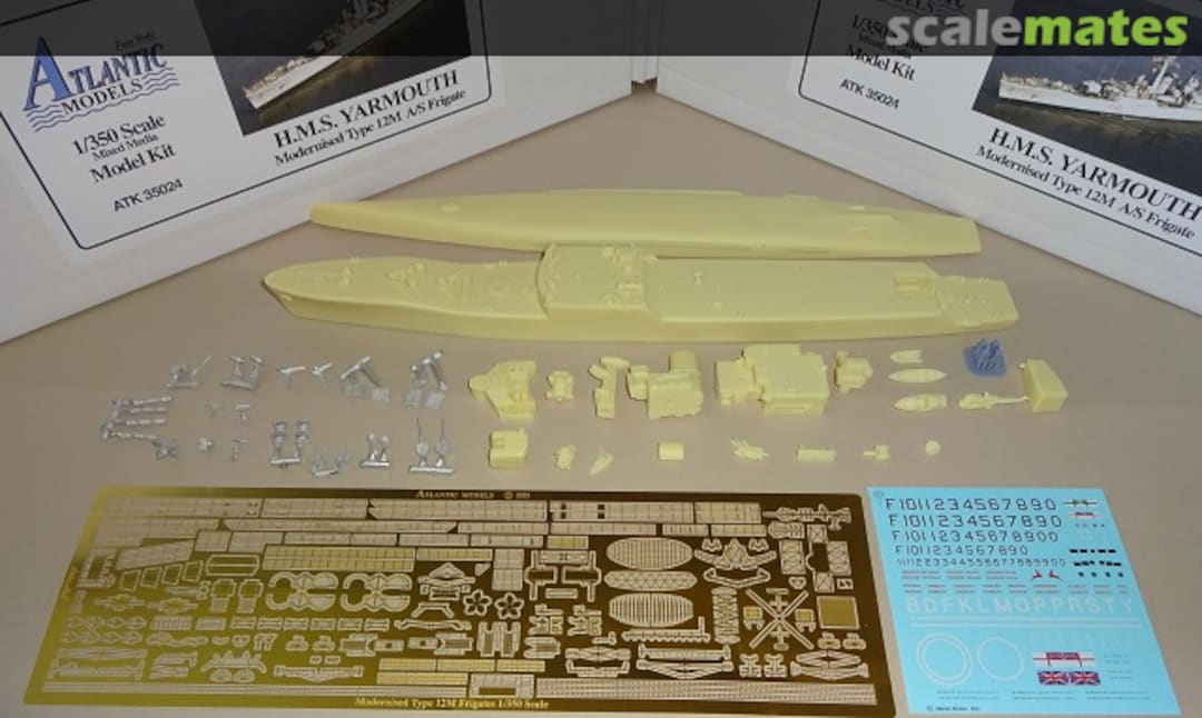 Boxart HMS Yarmouth ATK 35024 Atlantic Models Boxart HMS Yarmouth ATK 35024 Atlantic Models