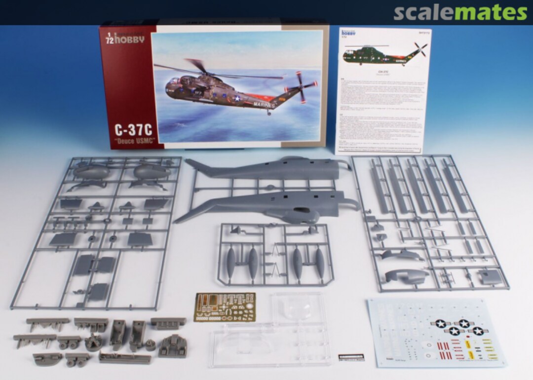 Contents CH-37C ‘Deuce USMC’ SH72172 Special Hobby