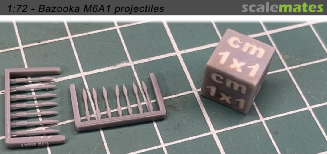 Boxart M6A1 missiles for bazookas 72040316 EMP3d Boxart M6A1 missiles for bazookas 72040316 EMP3d