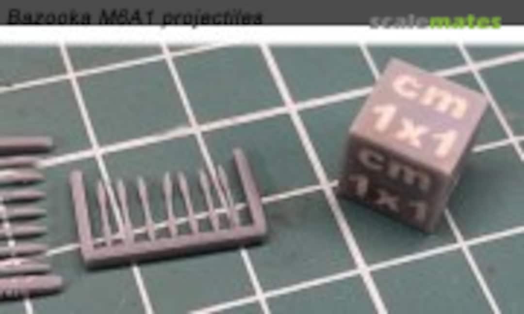 1:72 M6A1 missiles for bazookas (EMP3d 72040316) 72040316