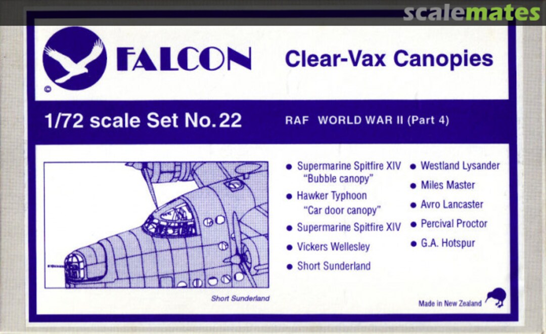 Boxart RAF World War II (Part 4) 22 Falcon Boxart RAF World War II (Part 4) 22 Falcon