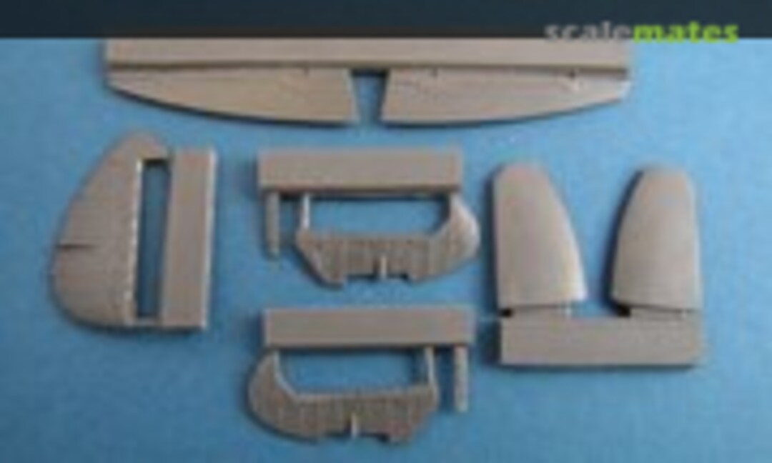1:72 Spitfire Mk.IX control surfaces late (Pavla Models U72-116) U72-116