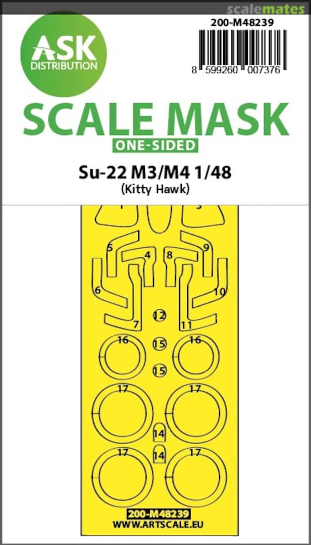 Boxart Su-22 M3/M4 masks 200-M48239 ASK Boxart Su-22 M3/M4 masks 200-M48239 ASK