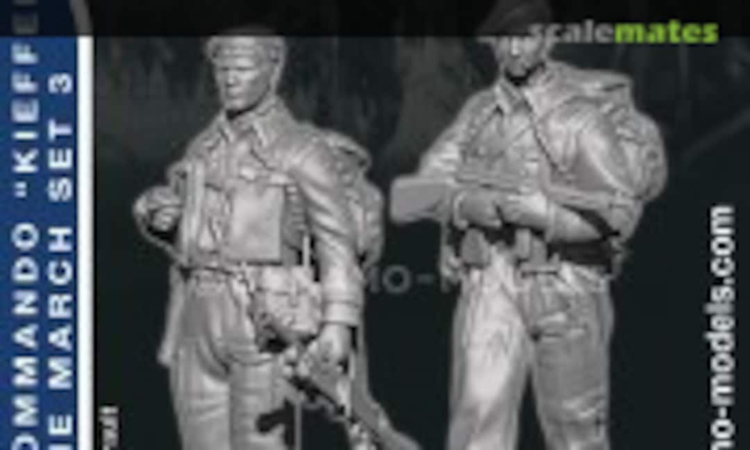 1:72 French Commando "Kieffer" - Normandy 1944 - marching - set 3 (Dynamo Models 72044) 72044